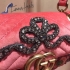 Gucci GG Marmont embroidered velvet mini bag pink